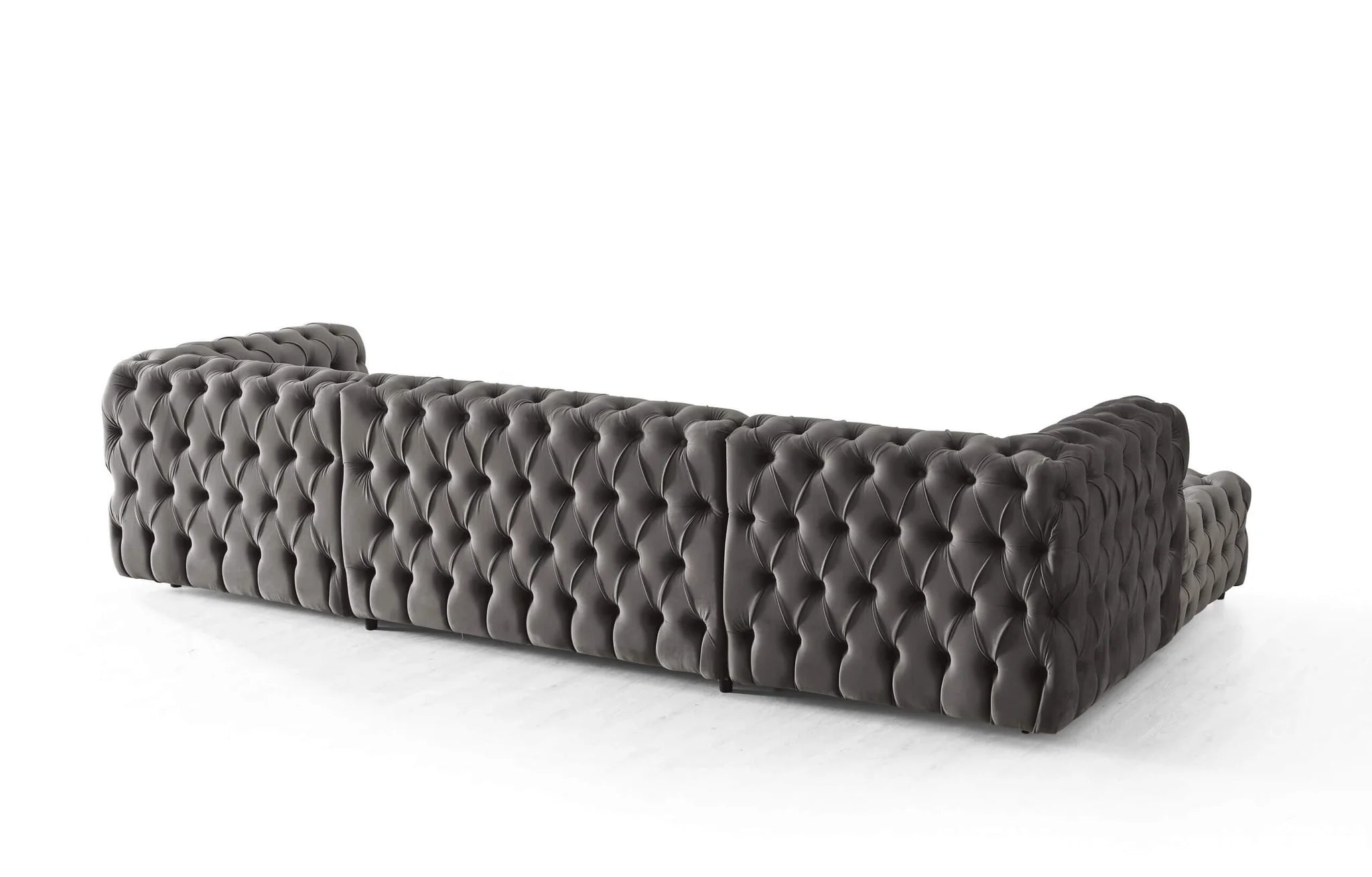 Luxury Velvet U-Shape Sectional Sofa-GCC Home Center