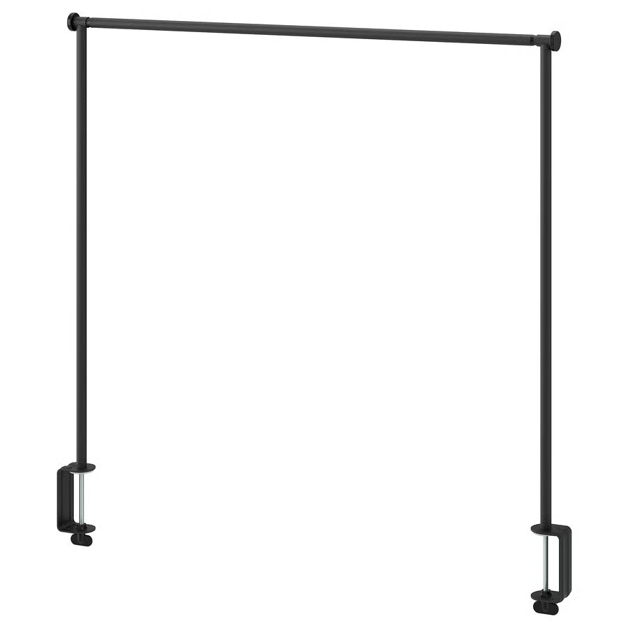 Adjustable Decorating Table Rod, Black (115–235 × 116 cm)