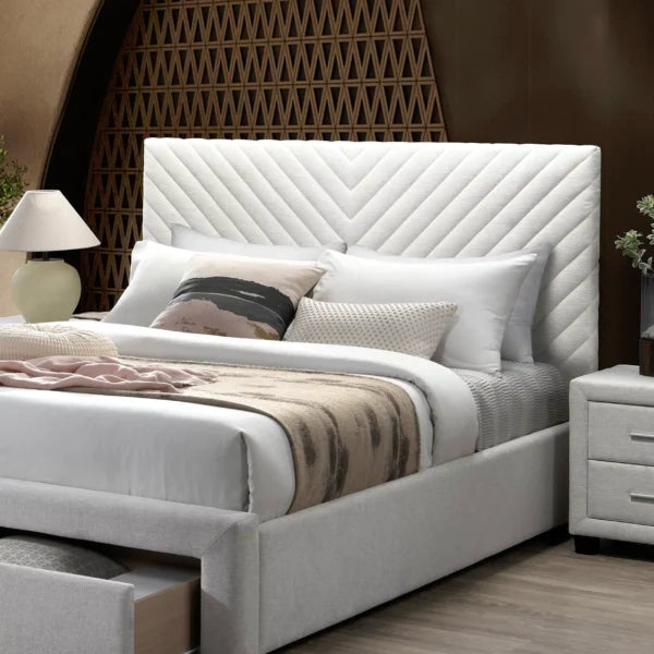 King Bed – Ivory (180×200 cm)