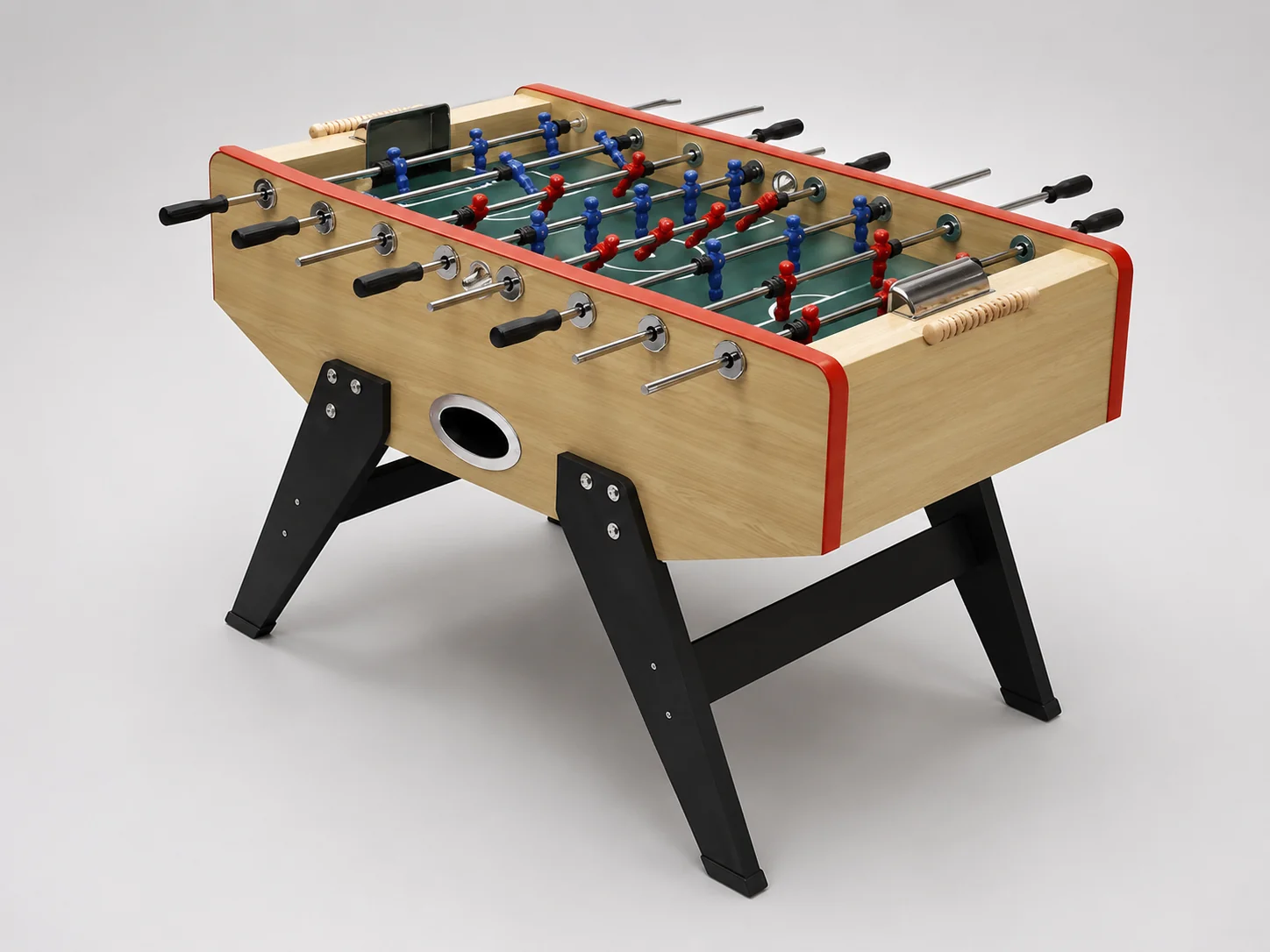 Italian Design HFT153D23S1 Foosball Game Table | Premium MDF Football Table for Home & Club