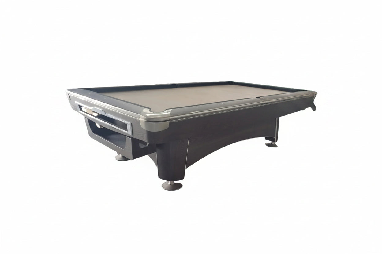 9FT Solid Maple Wood Billiard Table with Natural Slate Bed | Premium Professional Pool Table with Accessories