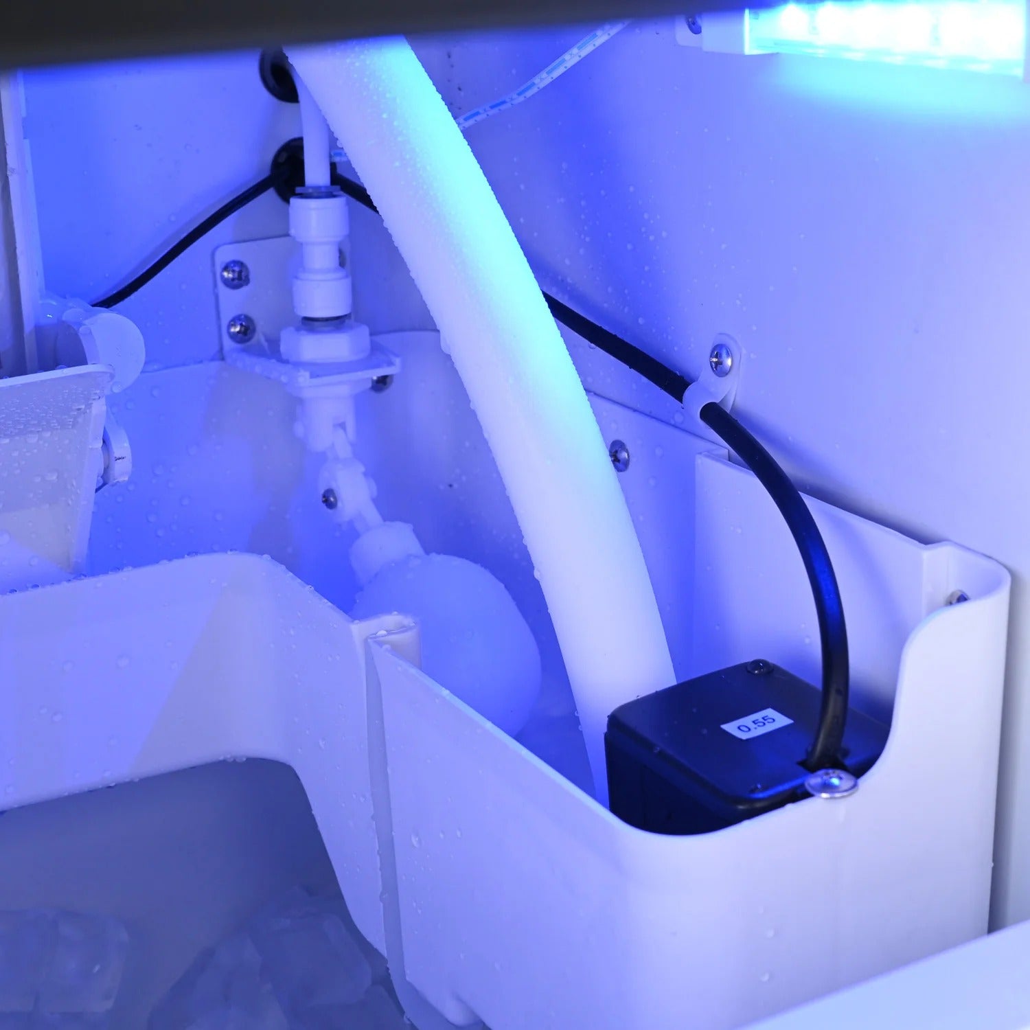 COOLBABY Industrial Ice Machine, Ice Maker, Capacity 80 kg