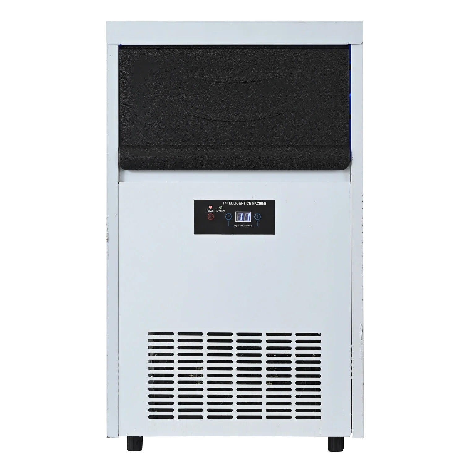 COOLBABY Industrial Ice Machine, Ice Maker, Capacity 80 kg