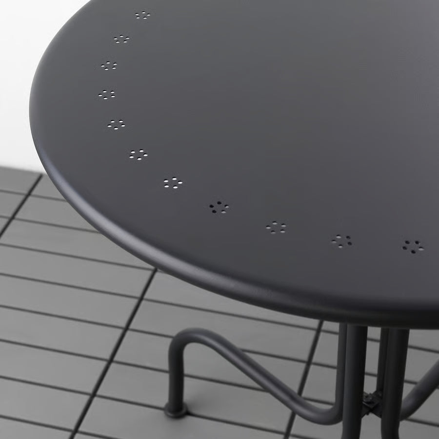 Outdoor Table, Grey (70 cm Diameter)