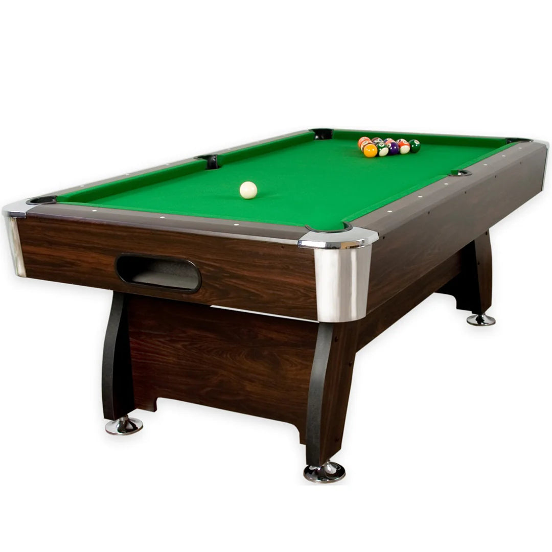 Billiard Table 8ft Wooden Design - Green-GCC Home Center