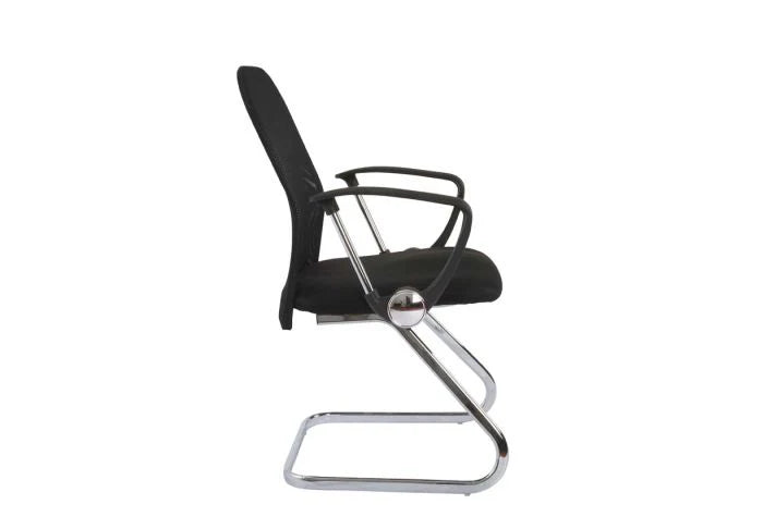Visitors Chair Black Mesh-GCC Home Center