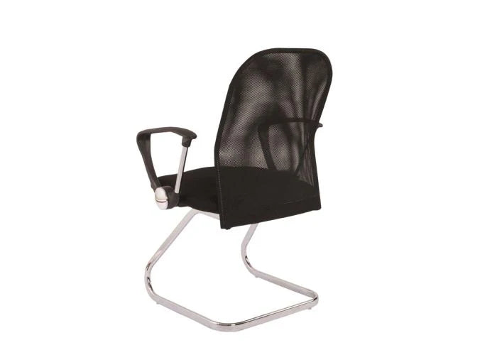Visitors Chair Black Mesh-GCC Home Center