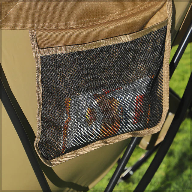 Comfortable Chair with Cup Holder for Camping