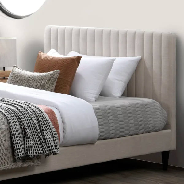 Nastya Single Bed – Beige