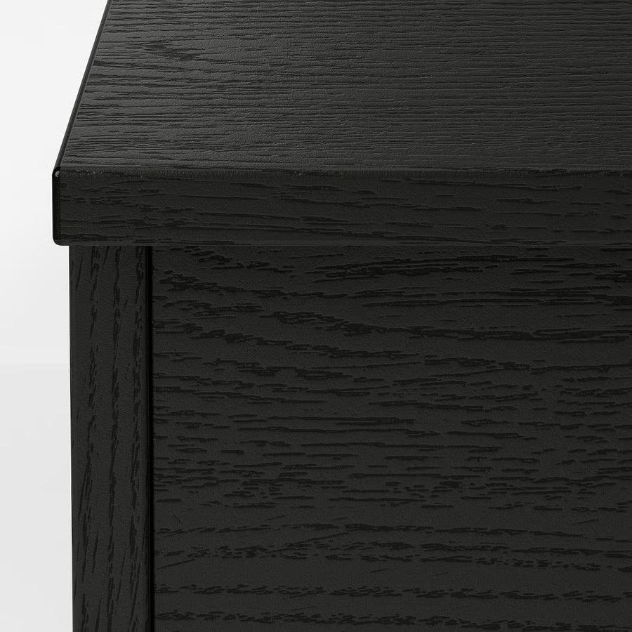 Adjustable Coffee Table, Black, 90 cm