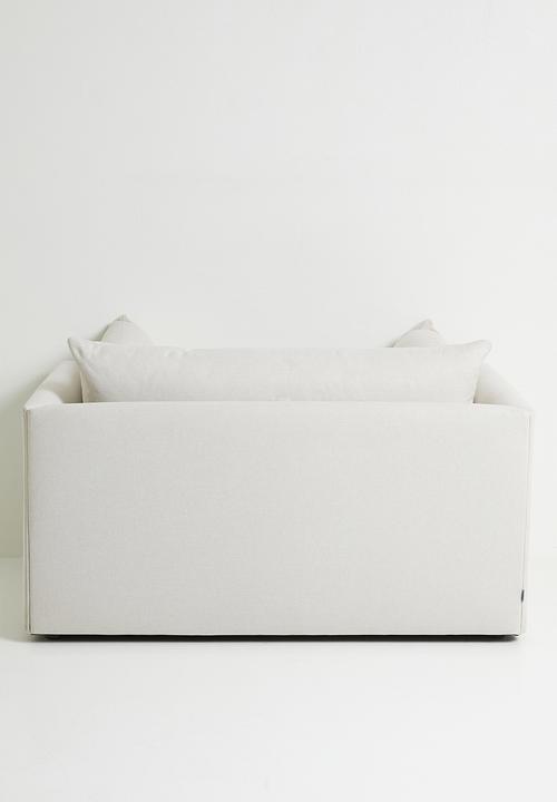 Luxe Loveseat Sofa For Modern Interiors - Ecru-GCC Home Center