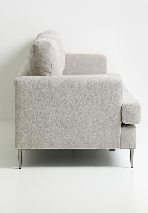 Modern Bali 3 Seater Sofa For Home Décor - Taupe-GCC Home Center