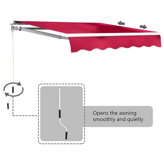 Outdoor Canopy Shelter 4m x 2.5m-GCC Home Center