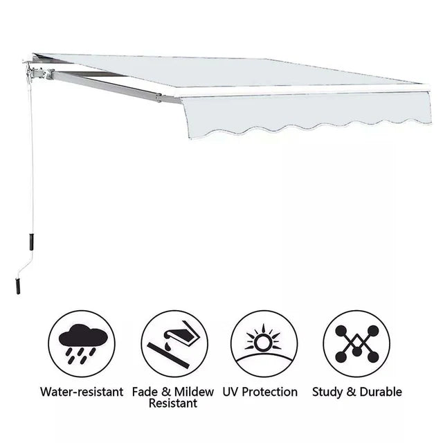 Outdoor Deck Canopy Shelter 3m x 2m-GCC Home Center