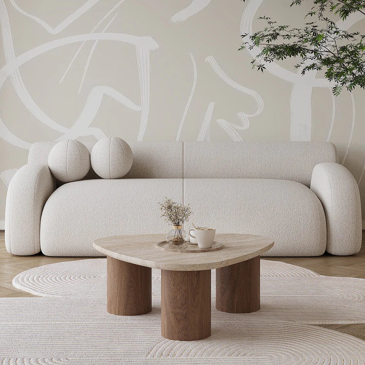 Coffee Table – Modern In Curved Design
