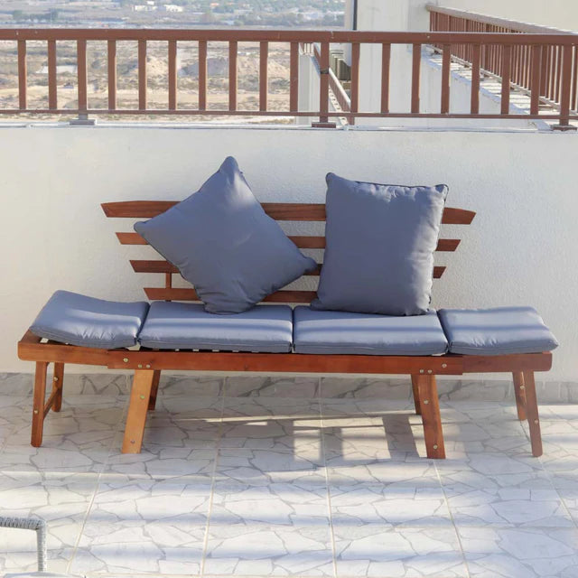 Solid Acacia Wood Sofa Outdoor-GCC Home Center