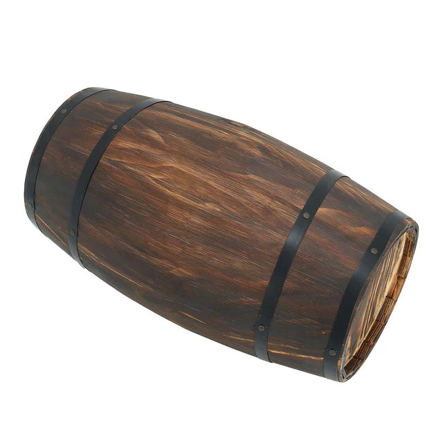 Wooden Decorative Barrel, Garden Decoration-GCC Home Center