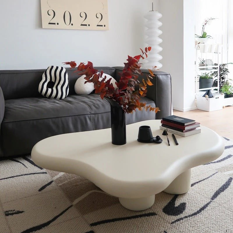 Teddy Coffee Table – Modern Solid Wood Coffee Table (123 x 89 x 30 CM)