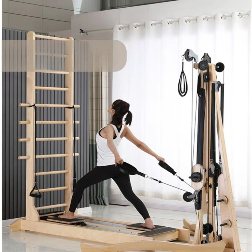 Pilates Align Core Equipment Pilates Reformer Wall-Mounted Trainer Pilates Two-Way Sliding Ladder