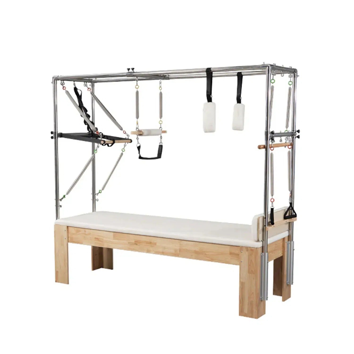 Oak Frame Pilates Cadillac Full Trapeze Table