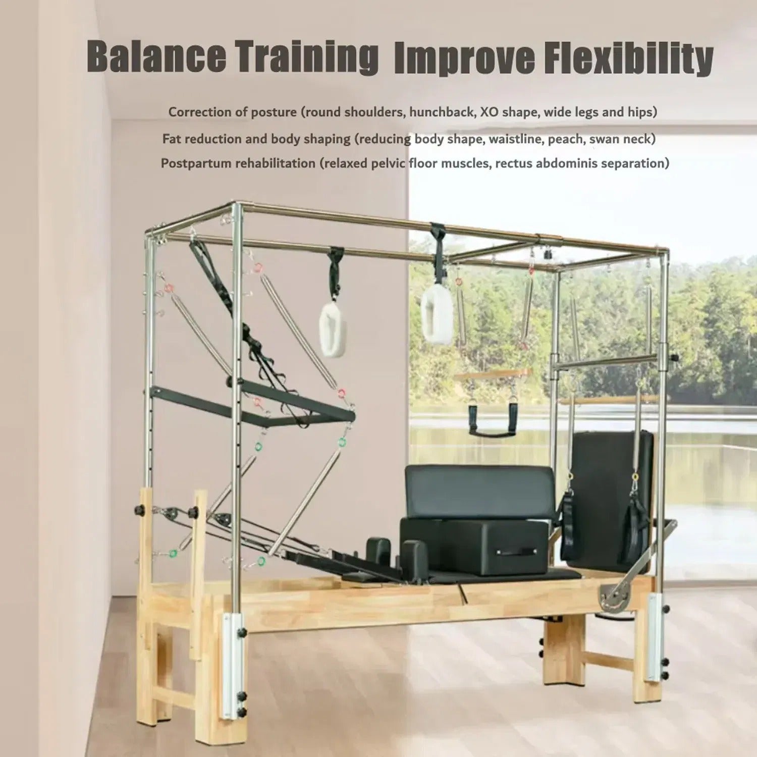 Pilates Equipment Core Bed Pilates Bed Pilates Three in One Bed Yoga Plastic Multifunctional Equipment Indoor