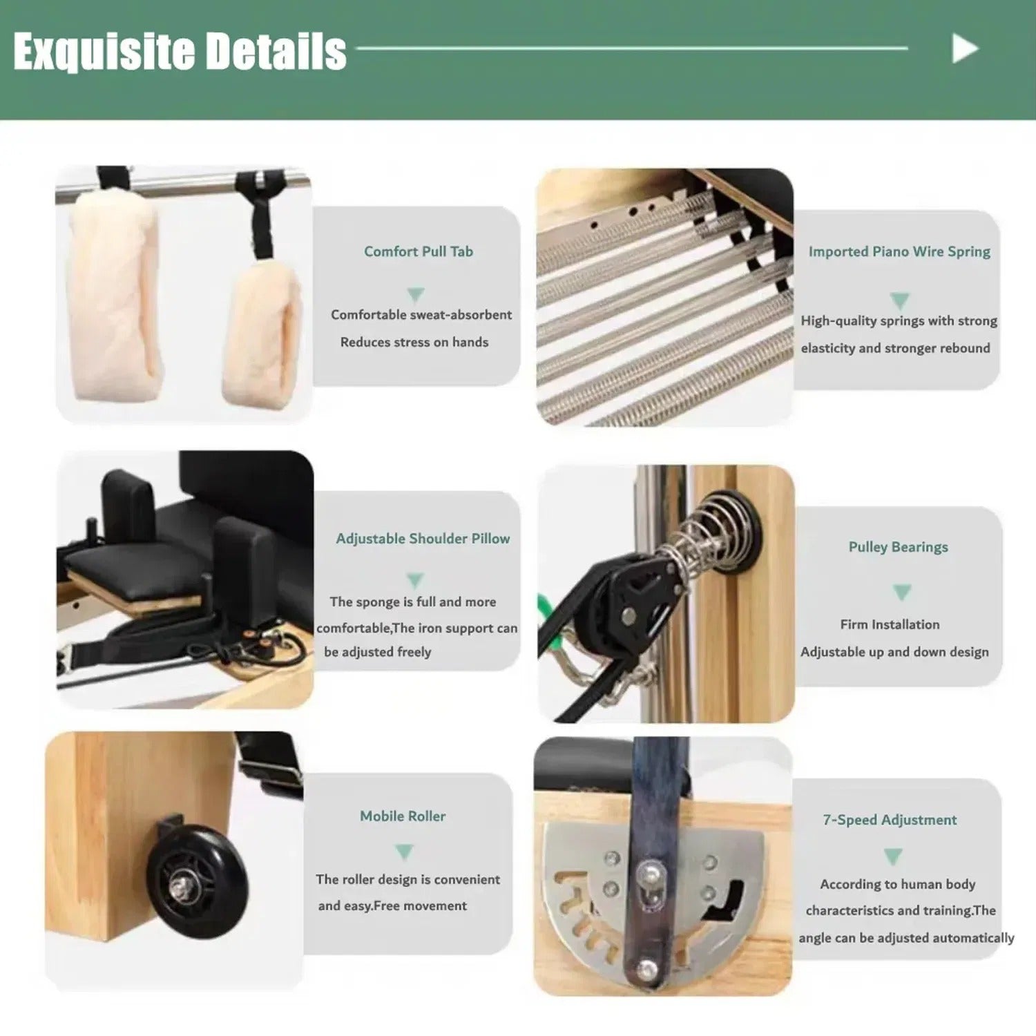 Pilates Equipment Core Bed Pilates Bed Pilates Three in One Bed Yoga Plastic Multifunctional Equipment Indoor