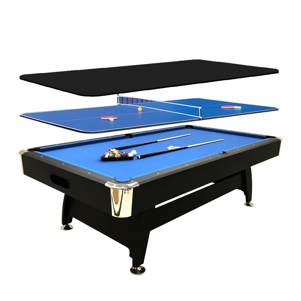6FT Billiards Table,3 in 1 Professional Billiard Pool Tables, Scratch Resistant Luster, DGMT-7012