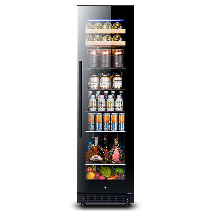 150L Constant Temperature Wine Cabinet,Beverage Cooler,Embedded or Standalone Household Refrigerators,0-22℃ Wine Cellar