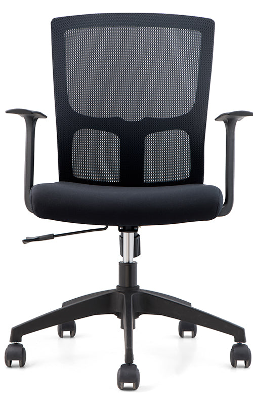 Medium Back Swivel Office Chair – Ergonomic Mesh Chair with Lumbar Support