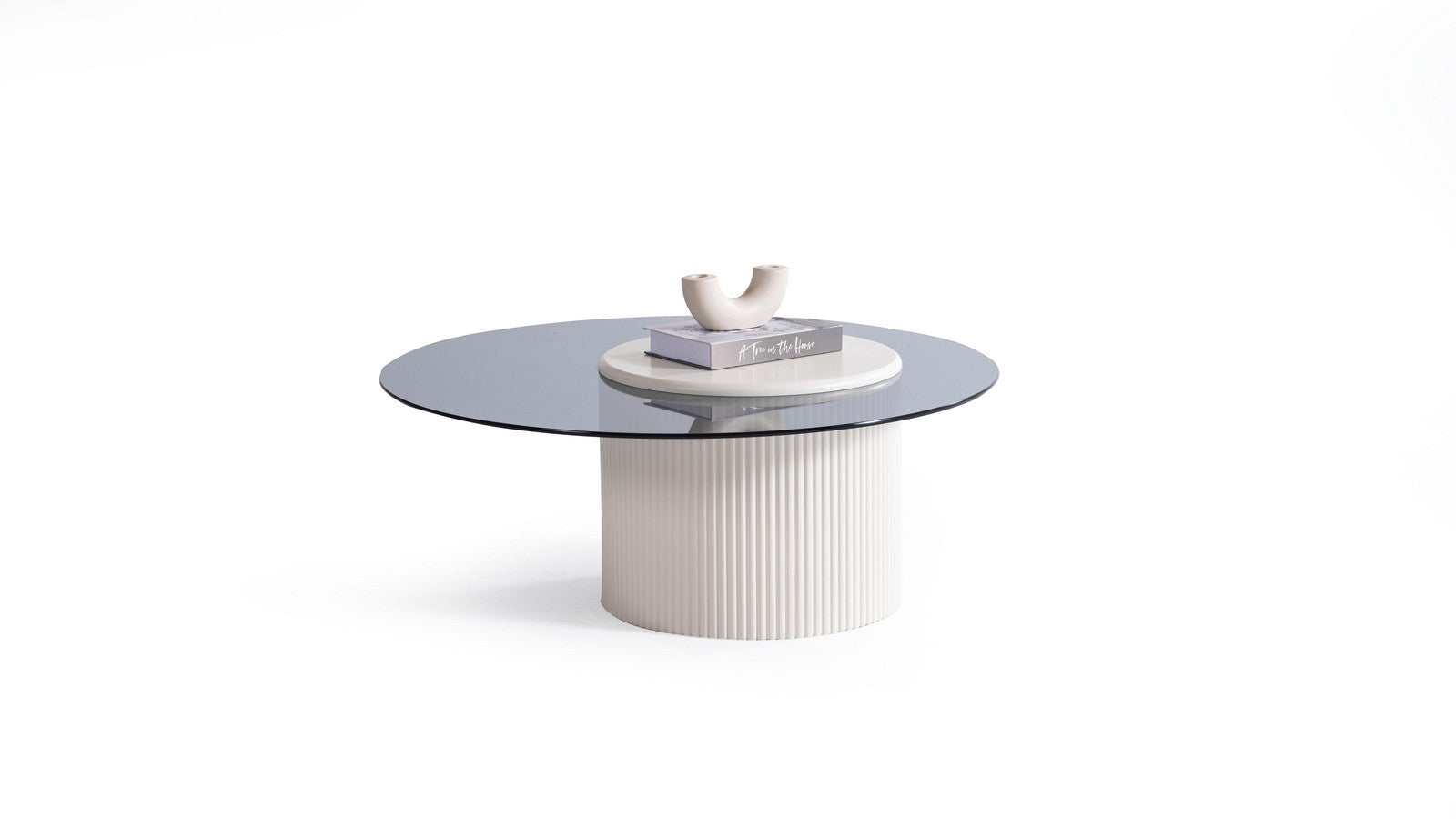 Amanti Coffee Table Set Cream