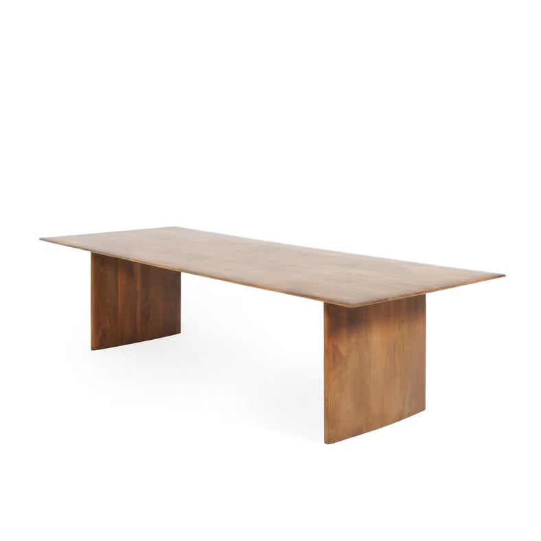 10 Seater Solid Wood Dining Table – Natural