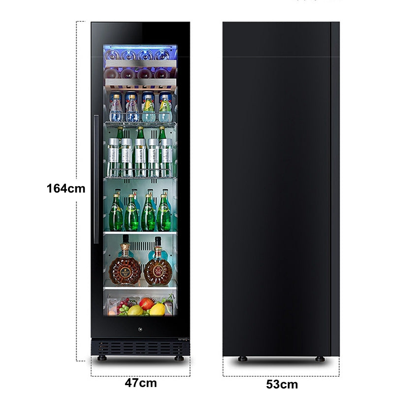 150L Constant Temperature Wine Cabinet,Beverage Cooler,Embedded or Standalone Household Refrigerators,0-22℃ Wine Cellar
