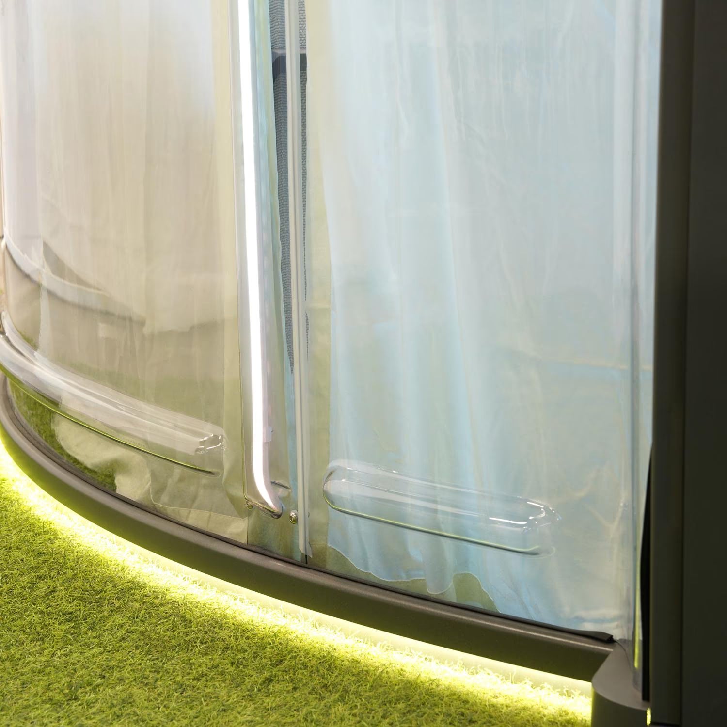 Sunroom – 3.5m Diameter × 280cm Height (Transparent Light Grey)