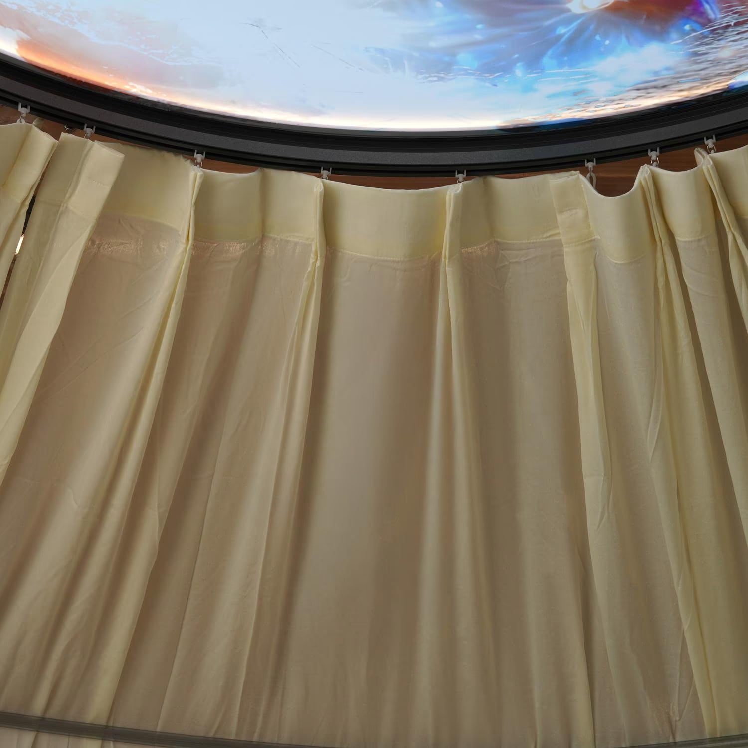 Sunroom – 3.5m Diameter × 280cm Height (Transparent Light Grey)