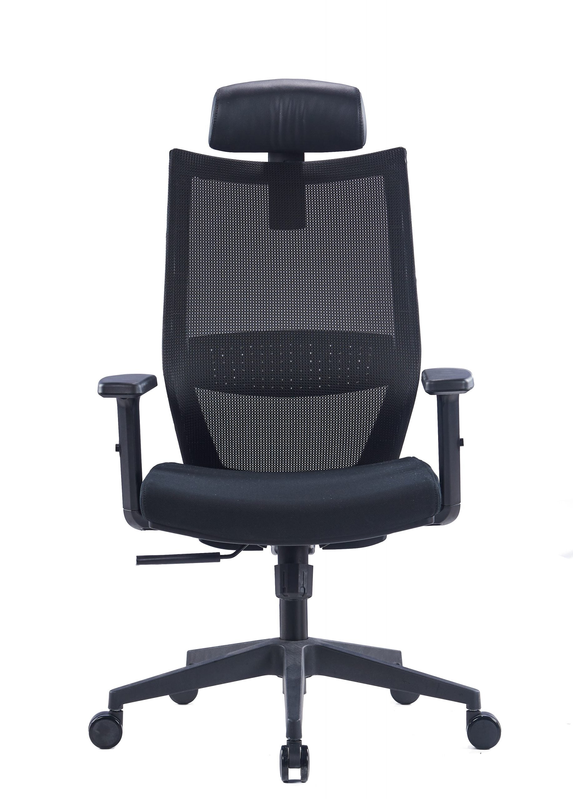 Adjustable Headrest High Back Mesh Computer Desk Chair