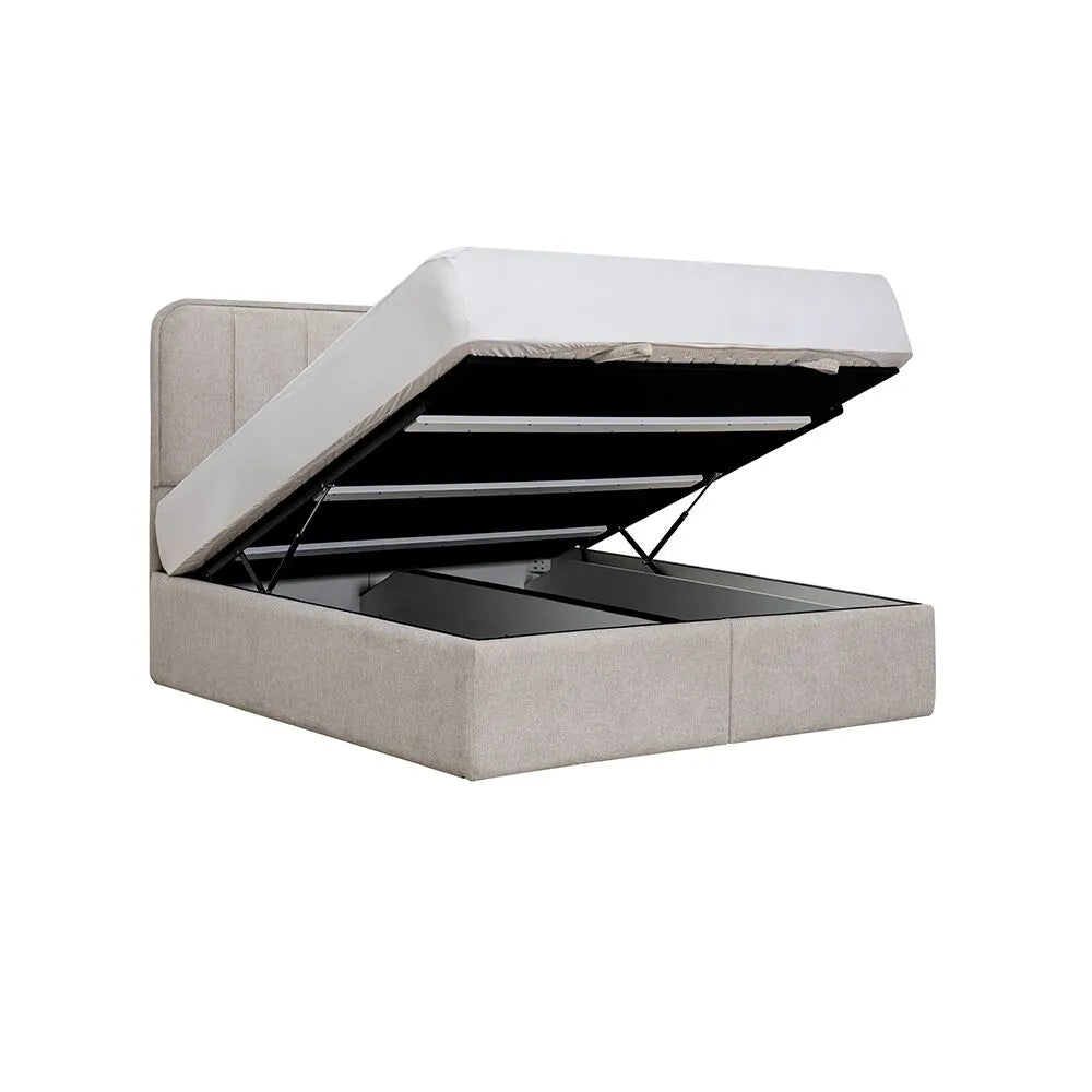 Hydraulic Lift-Up Storage Bed