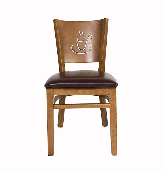 Jilphar Furniture Coffee Designed Wooden Dining Chair JP1006-GCC Home Center