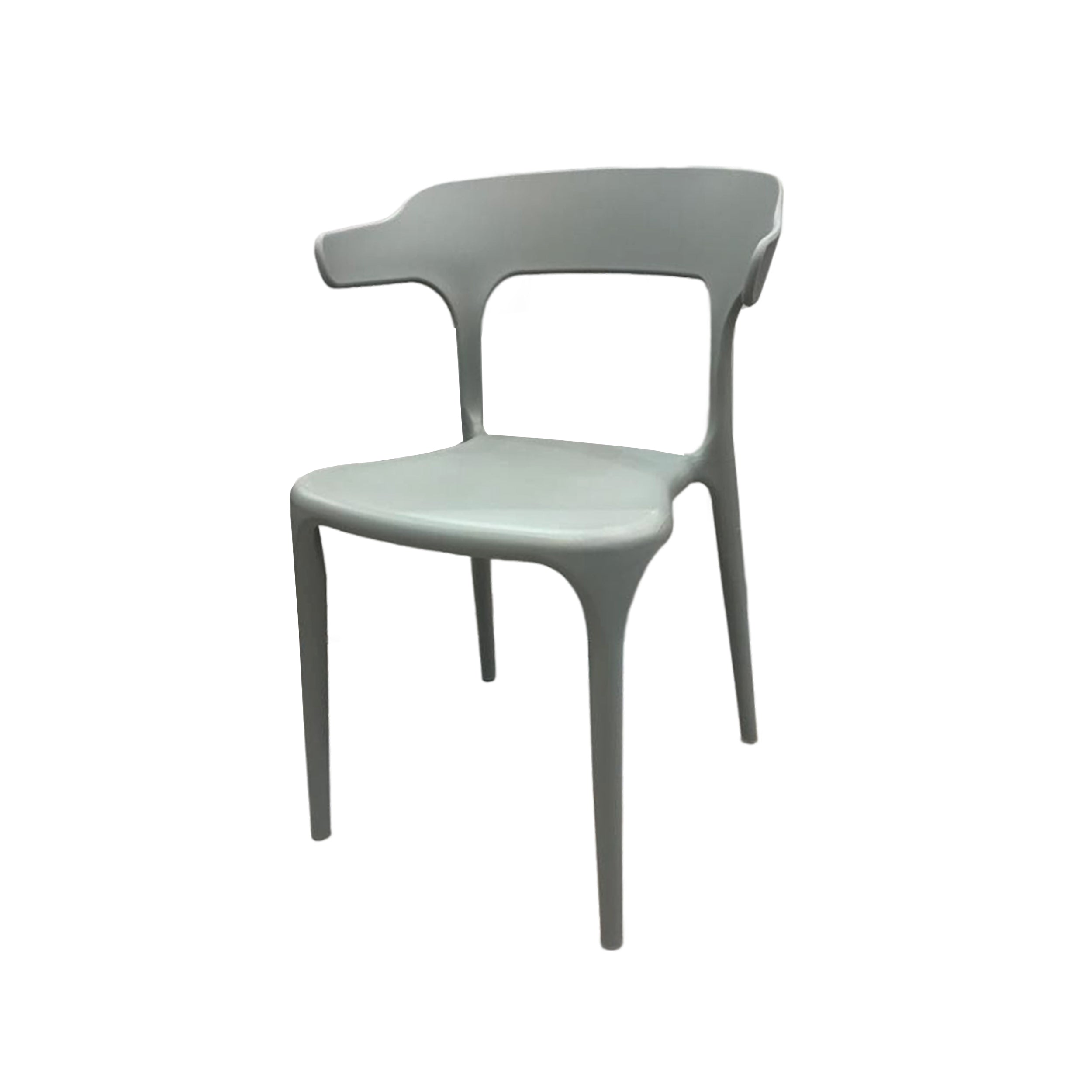 Jilphar Furniture Polypropylene Indoor/Outdoor Chair JP1034-GCC Home Center