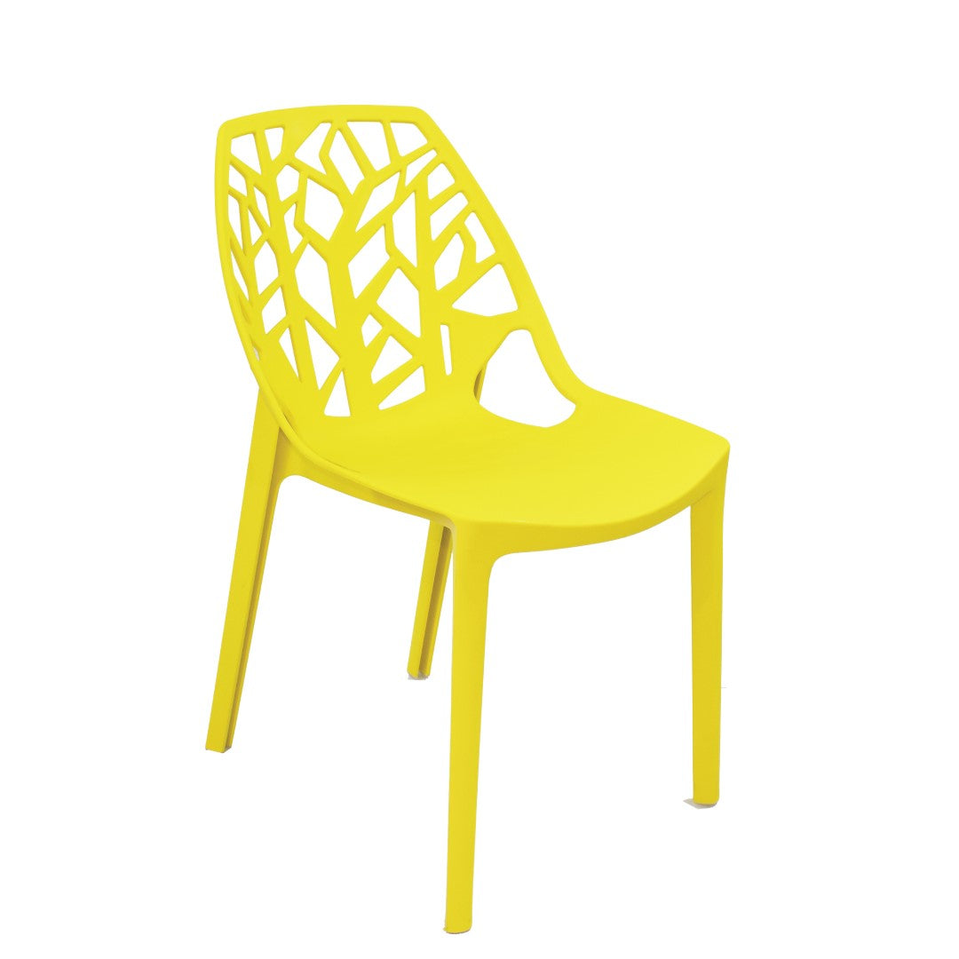 Jilphar Furniture Polypropylene Dining Chairs JP1038-GCC Home Center