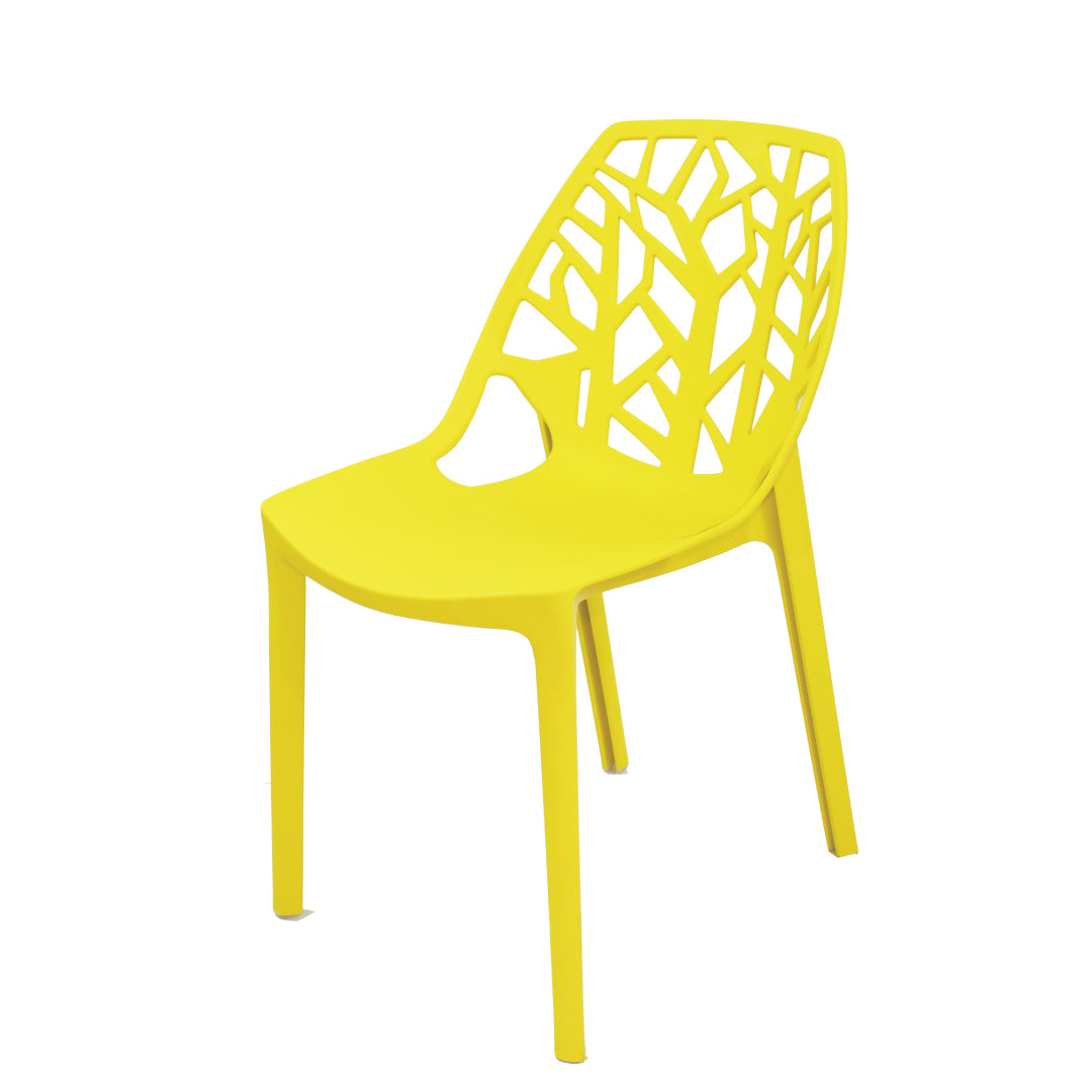Jilphar Furniture Polypropylene Dining Chairs JP1038-GCC Home Center