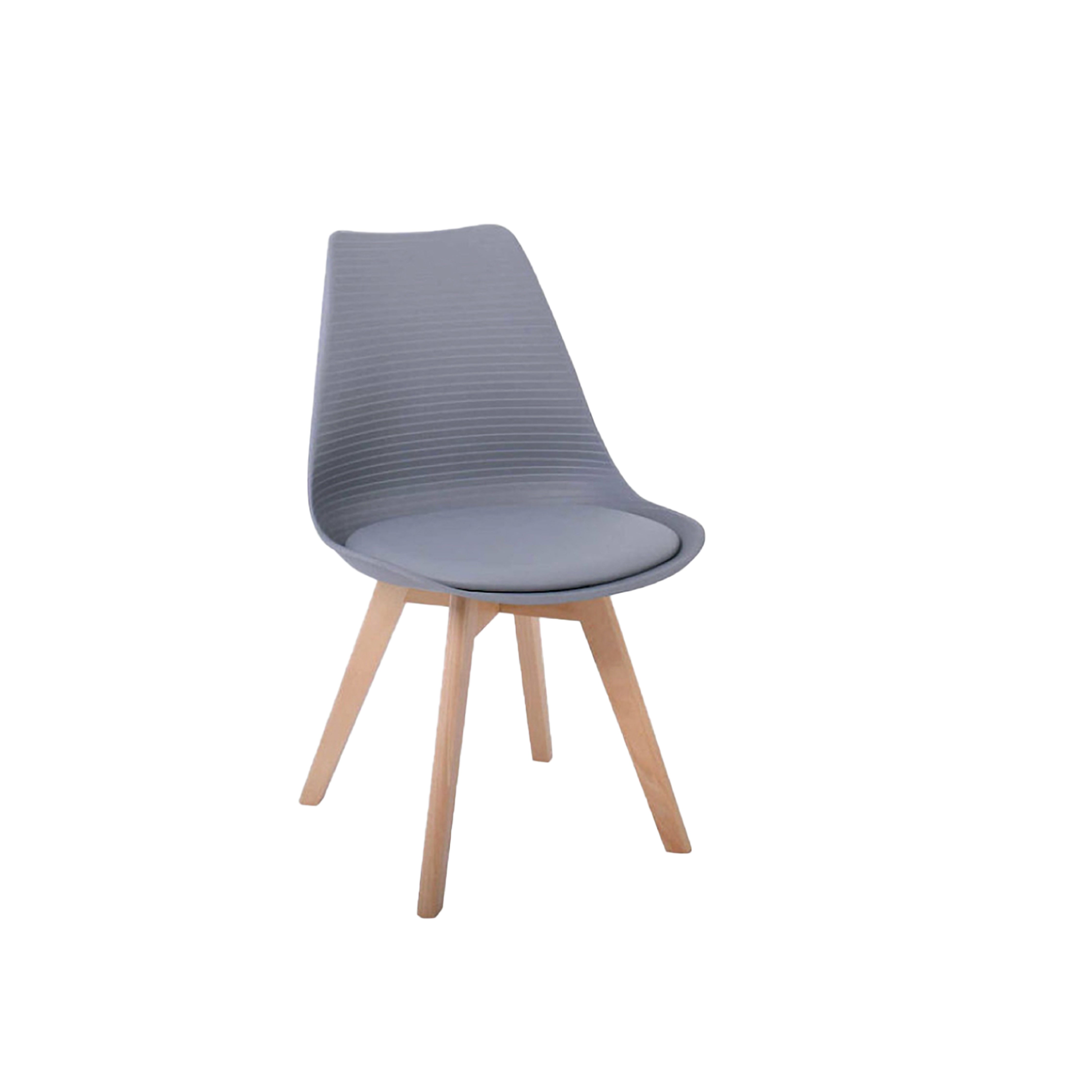 Jilphar Furniture Armless Dining Chair with Wooden Legs JP1154-GCC Home Center