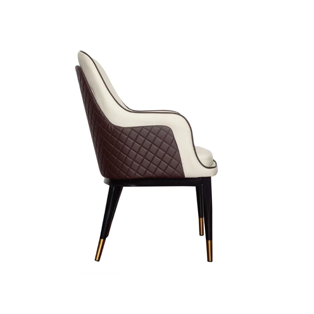 Jilphar Furniture High Back Leather Dining Chair JP1178A-GCC Home Center