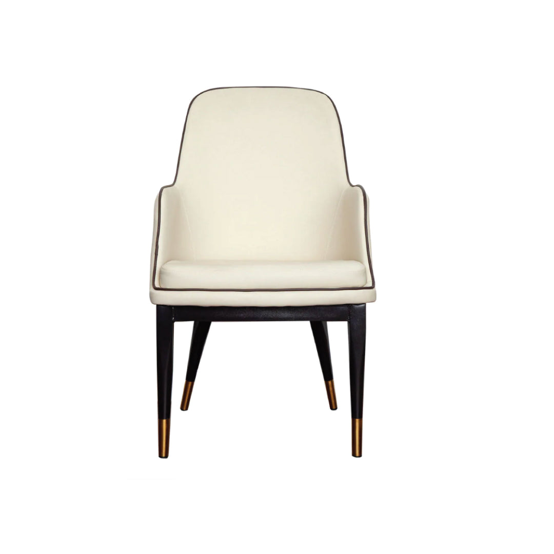 Jilphar Furniture High Back Leather Dining Chair JP1178A-GCC Home Center