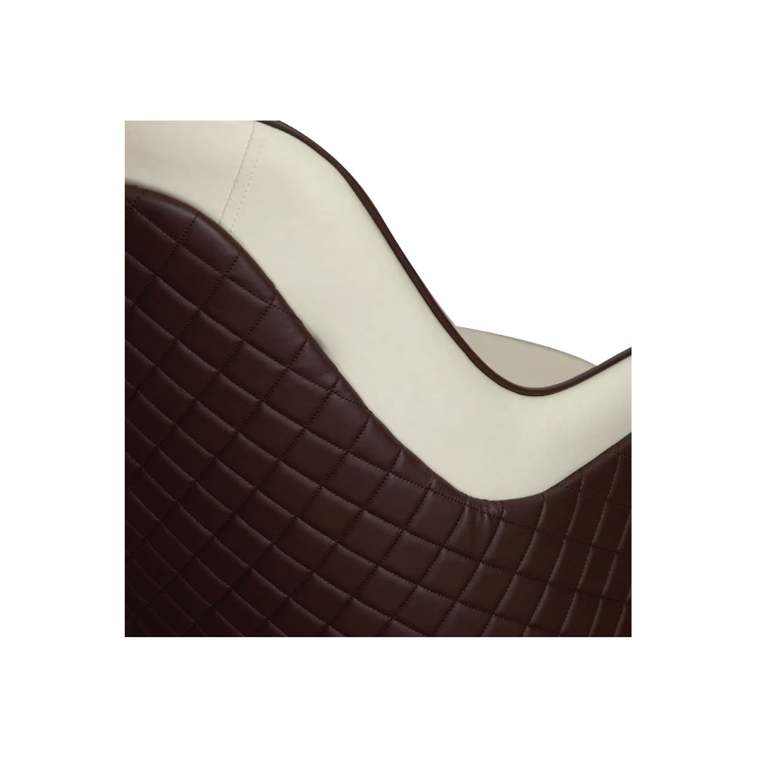 Jilphar Furniture High Back Leather Dining Chair JP1178A-GCC Home Center