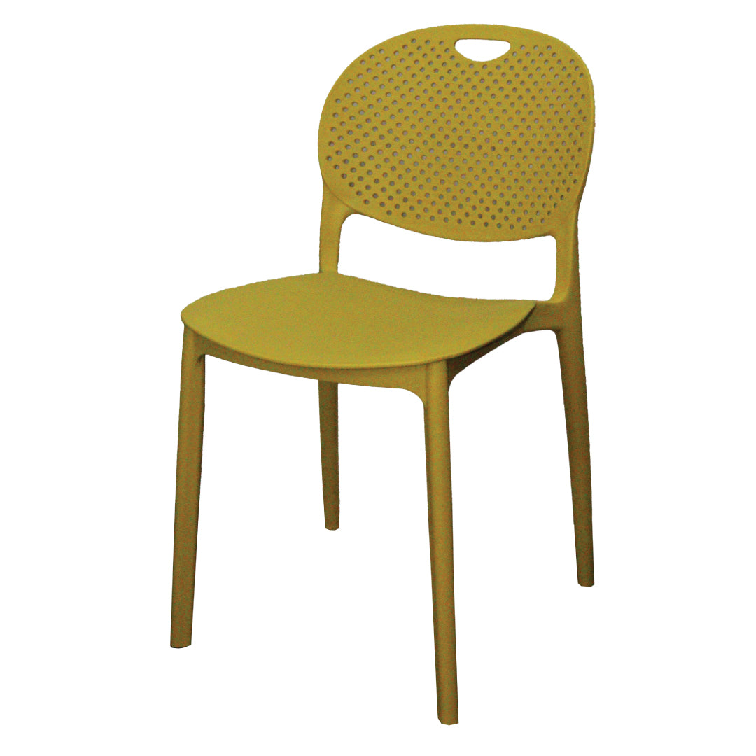 Jilphar Furniture Polypropylene Armless Styled Dining Chair JP1209-GCC Home Center