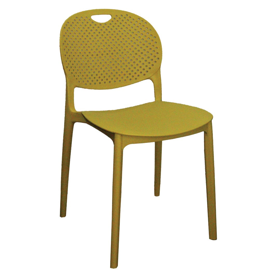 Jilphar Furniture Polypropylene Armless Styled Dining Chair JP1209-GCC Home Center