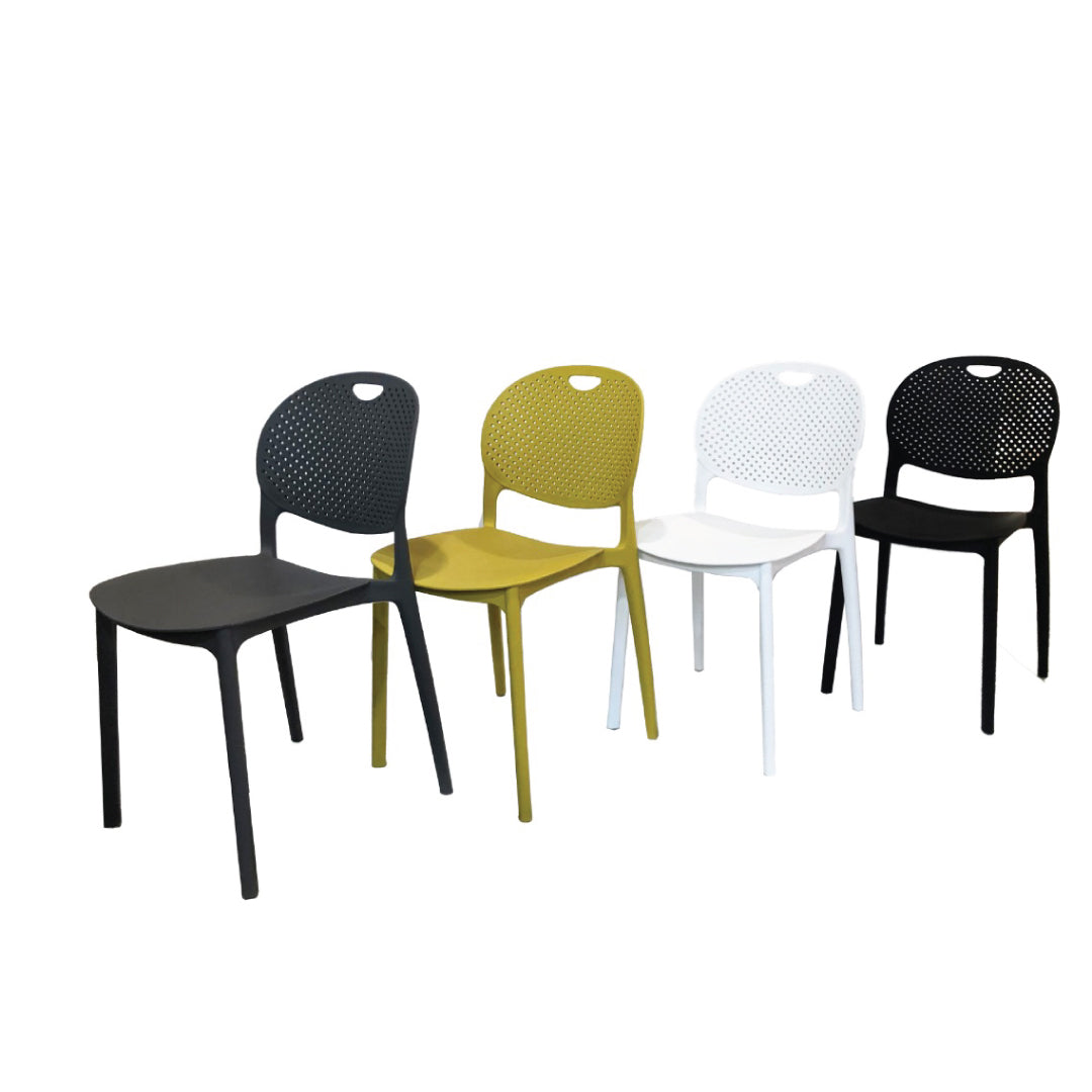 Jilphar Furniture Polypropylene Armless Styled Dining Chair JP1209-GCC Home Center
