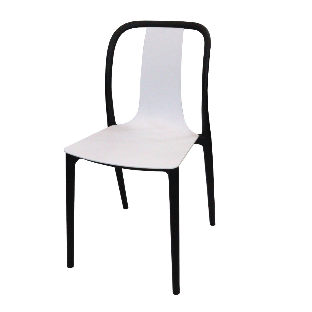 Jilphar Furniture Polypropylene Stackable Indoor/Outdoor Chair JP1302-GCC Home Center