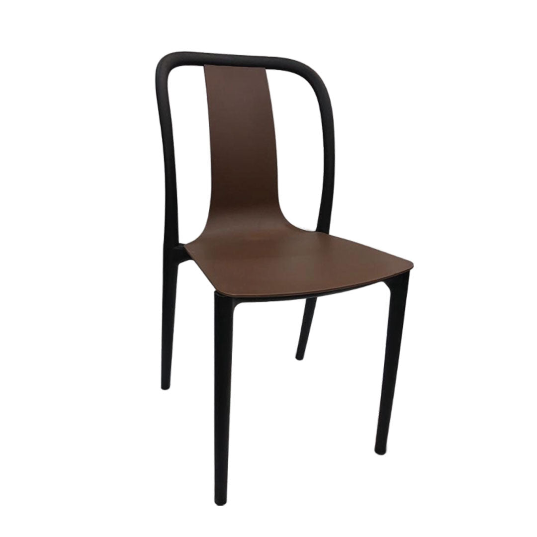 Jilphar Furniture Polypropylene Stackable Indoor/Outdoor Chair JP1302-GCC Home Center