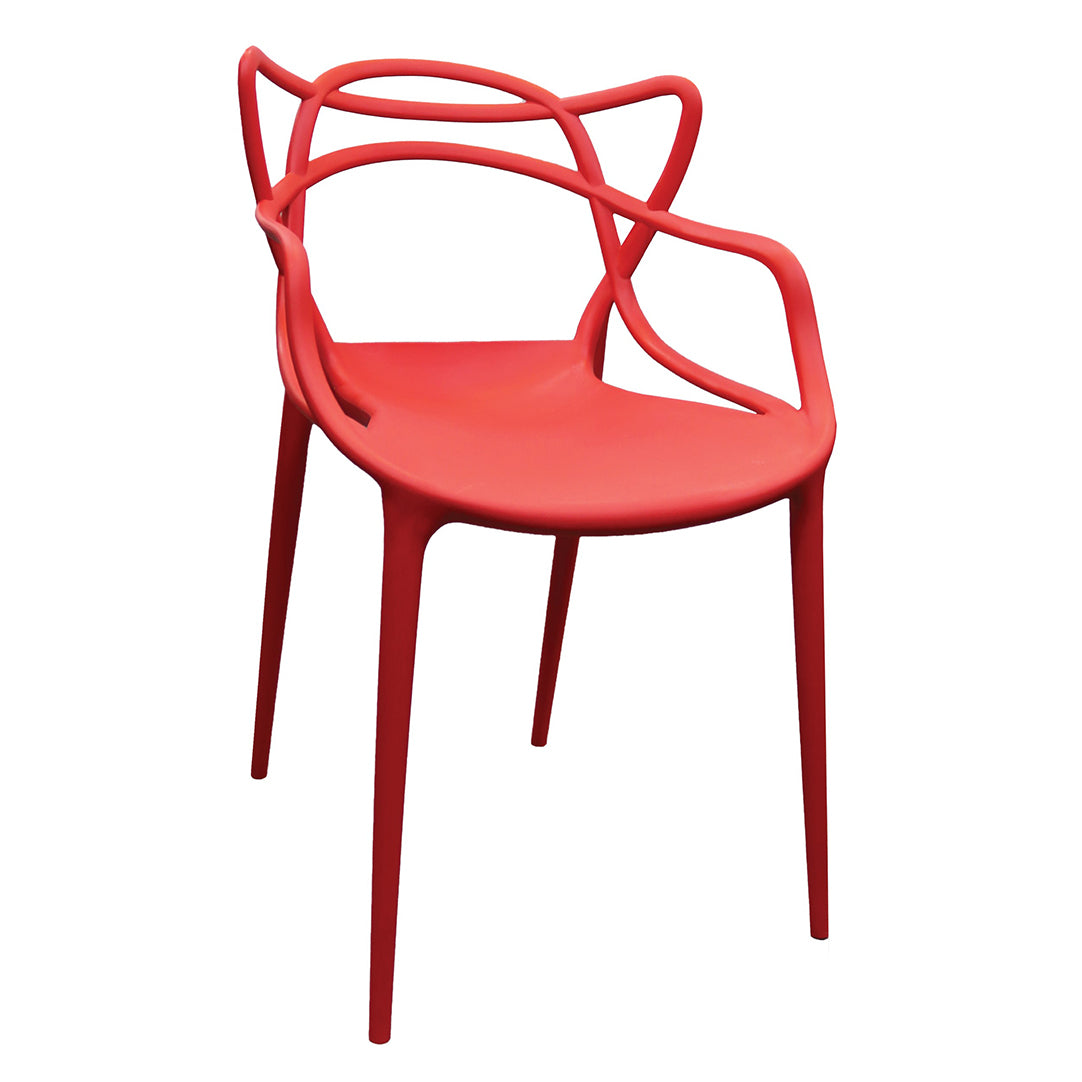 Jilphar Furniture Half Molded Polypropylene Dining Chair JP1325-GCC Home Center